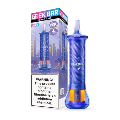 Geek Bar BURJ 80K DTL Disposable (0.5%, 80000 Puffs) - Pack of 5 - image 4