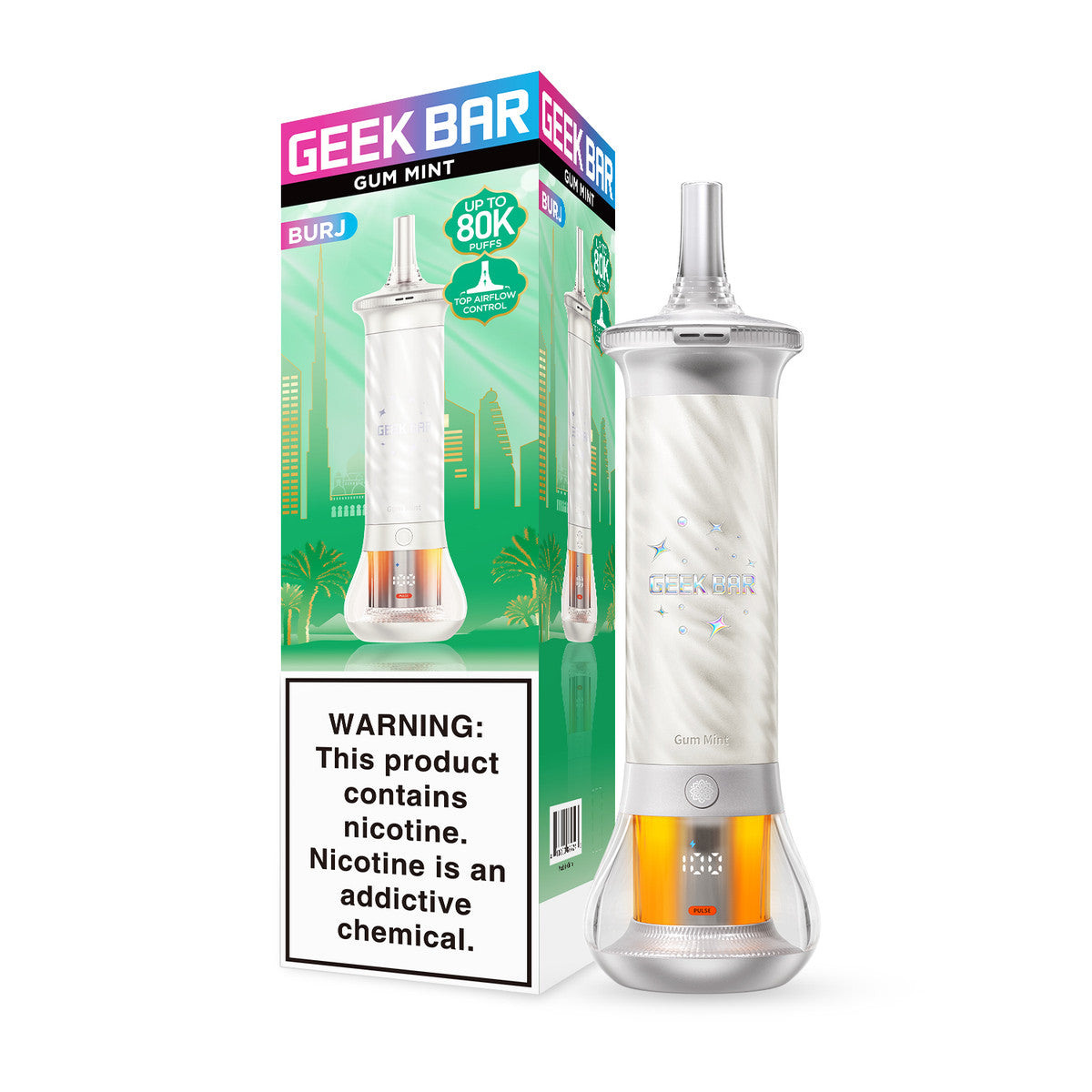Geek Bar BURJ 80K DTL Disposable (0.5%, 80000 Puffs) - Pack of 5 - image 5