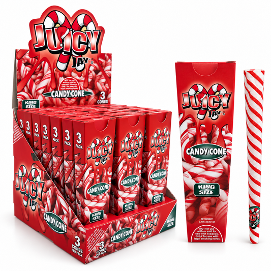 Juicy Jay's Candy Cone - 24pks