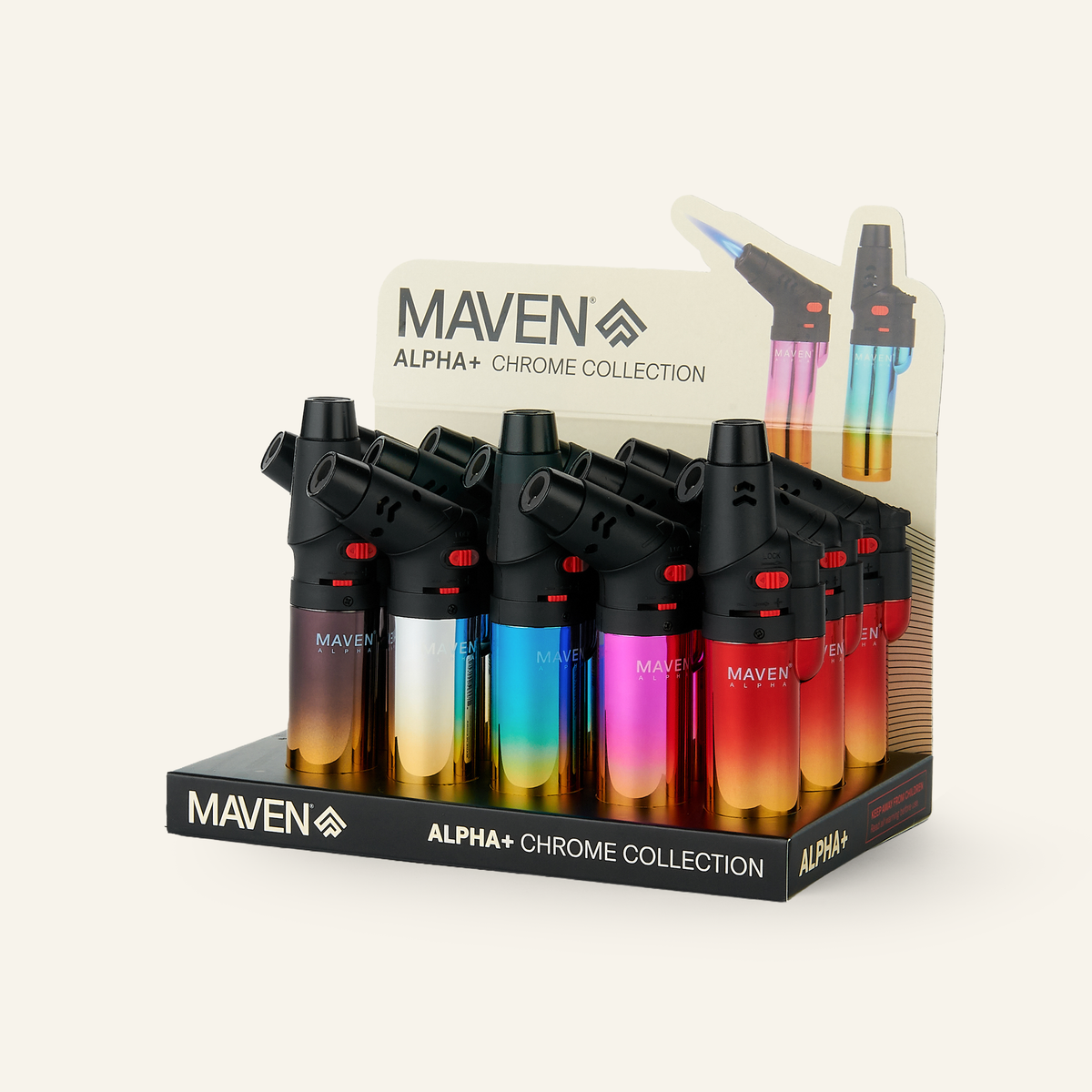 Maven Alpha+ Chrome 15CT