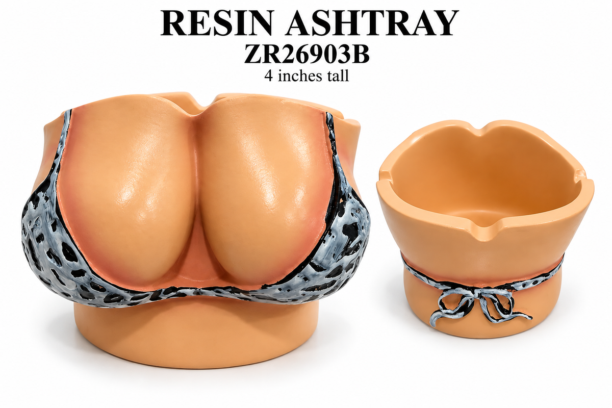 ZR26903 RESIN RASTA ASHTRAY