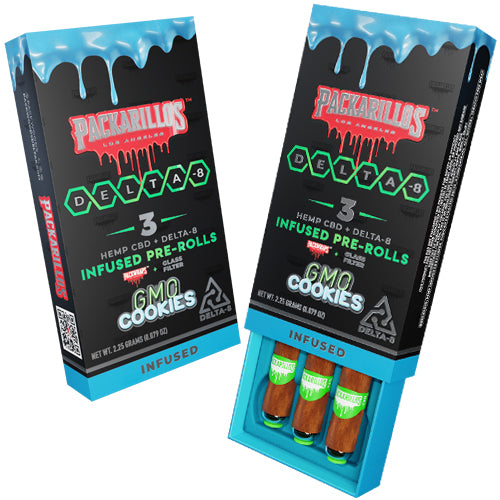 Load image into Gallery viewer, Packwoods Packarillos Delta-8 Infused Mini Blunts (10ct Display)
