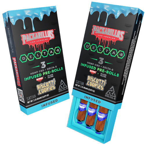Packwoods Packarillos Delta-8 Infused Mini Blunts (10ct Display)