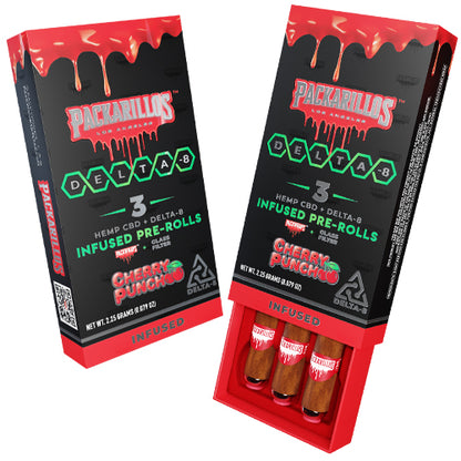 Packwoods Packarillos Delta-8 Infused Mini Blunts (10ct Display)