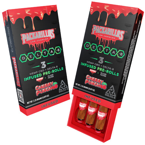 Packwoods Packarillos Delta-8 Infused Mini Blunts (10ct Display)