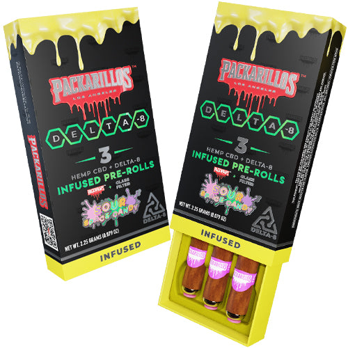 Packwoods Packarillos Delta-8 Infused Mini Blunts (10ct Display)