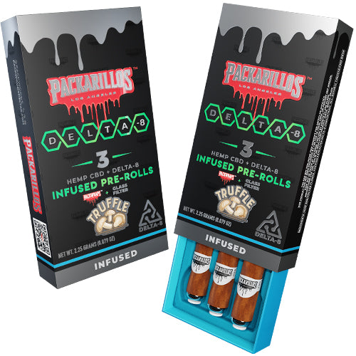 Packwoods Packarillos Delta-8 Infused Mini Blunts (10ct Display)