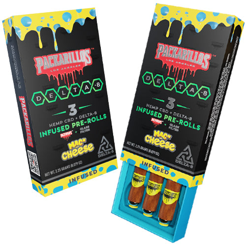 Load image into Gallery viewer, Packwoods Packarillos Delta-8 Infused Mini Blunts (10ct Display)
