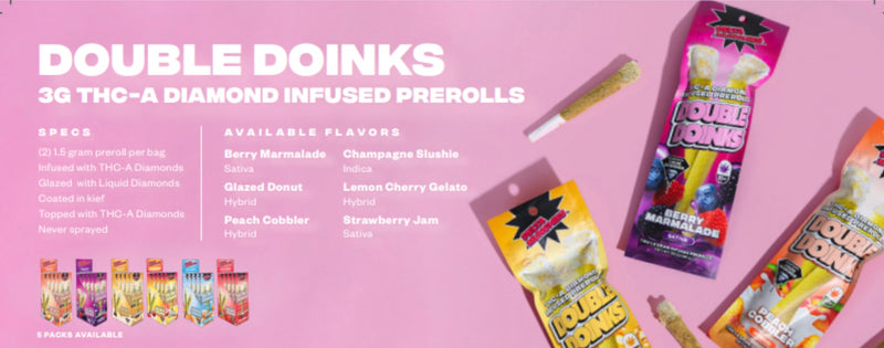 Load image into Gallery viewer, DELTA MUNCHIES DOUBLE DOINKS 5 PACK DISPLAY
