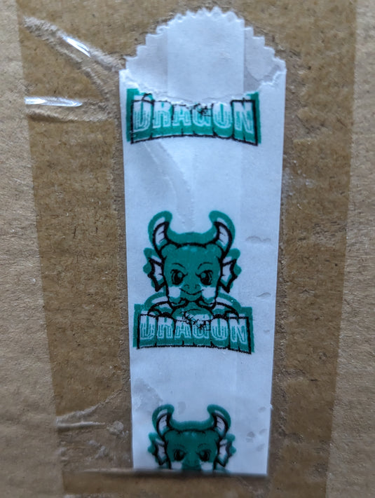 WAX GLASSINE BAGS- DRAGON