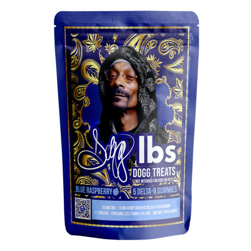 Snoop Dogg Delta-9 Gummies 100MG - Pack of 5 (10ct Display)