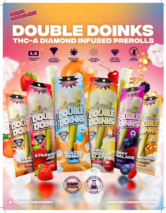 DELTA MUNCHIES DOUBLE DOINKS 5 PACK DISPLAY