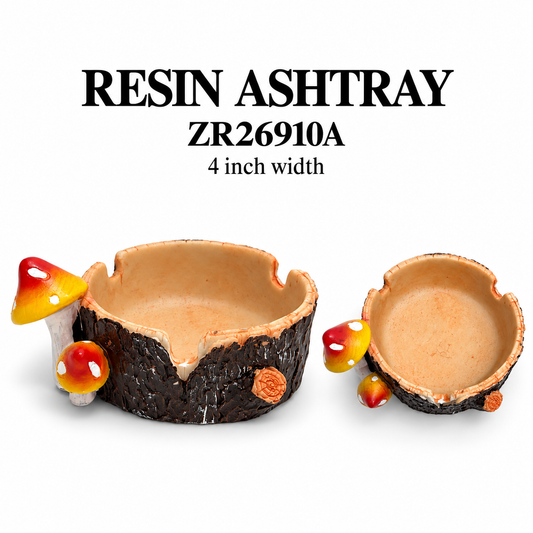 ZR26910 RESIN RASTA ASHTRAY
