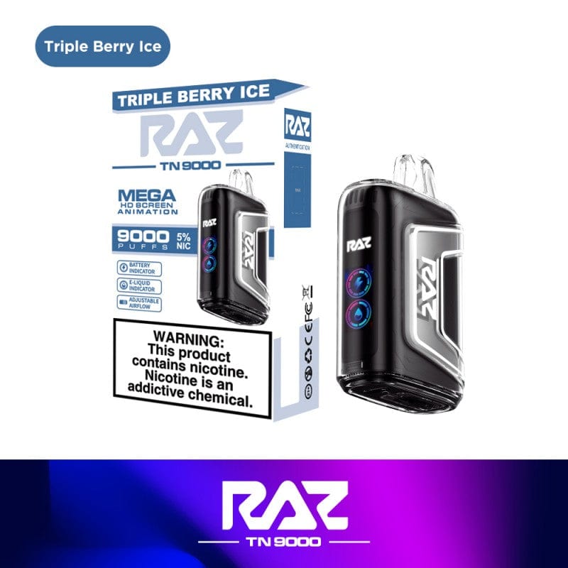 RAZ TN9000 Disposable Vape (5%, 9000 Puffs) - TBS Supply Co