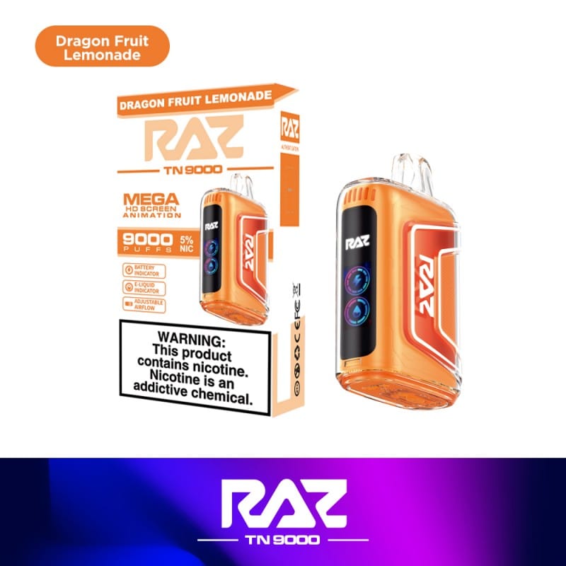 RAZ TN9000 Disposable Vape (5%, 9000 Puffs) - TBS Supply Co