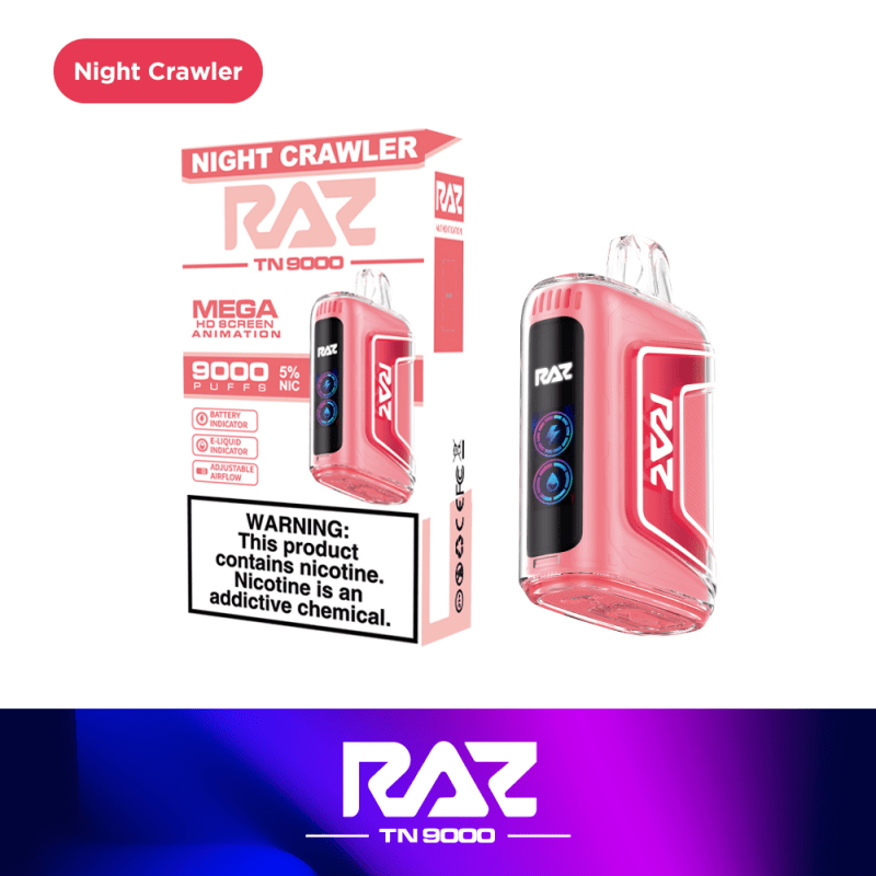 RAZ TN9000 Disposable Vape (5%, 9000 Puffs) - TBS Supply Co