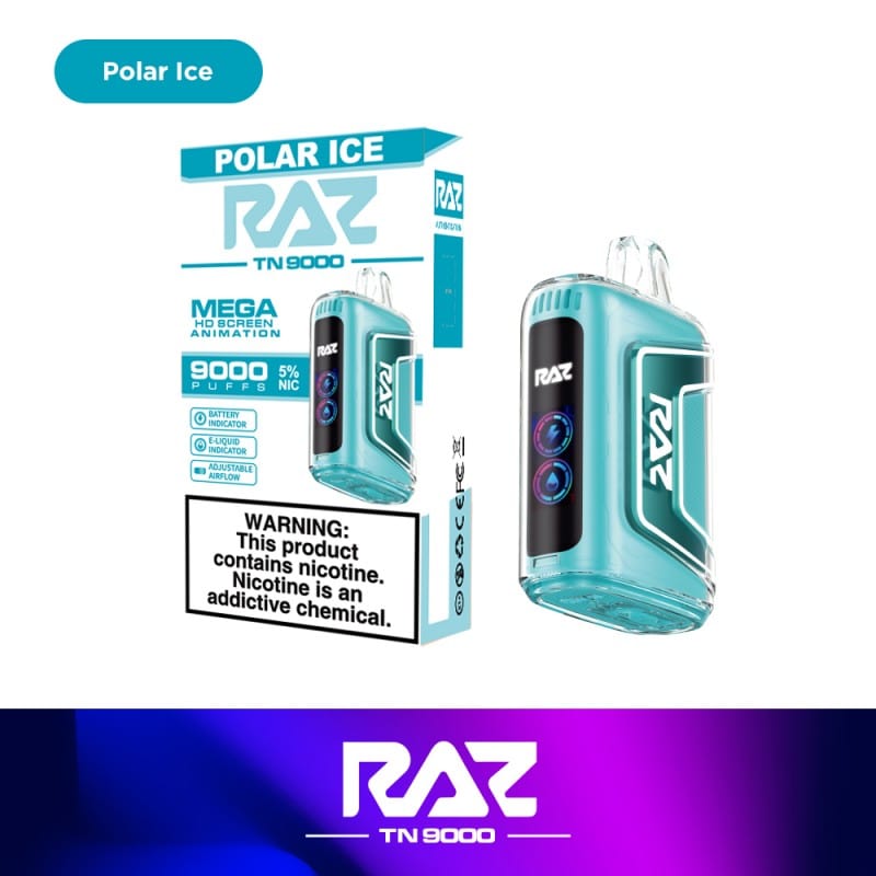 RAZ TN9000 Disposable Vape (5%, 9000 Puffs) - TBS Supply Co
