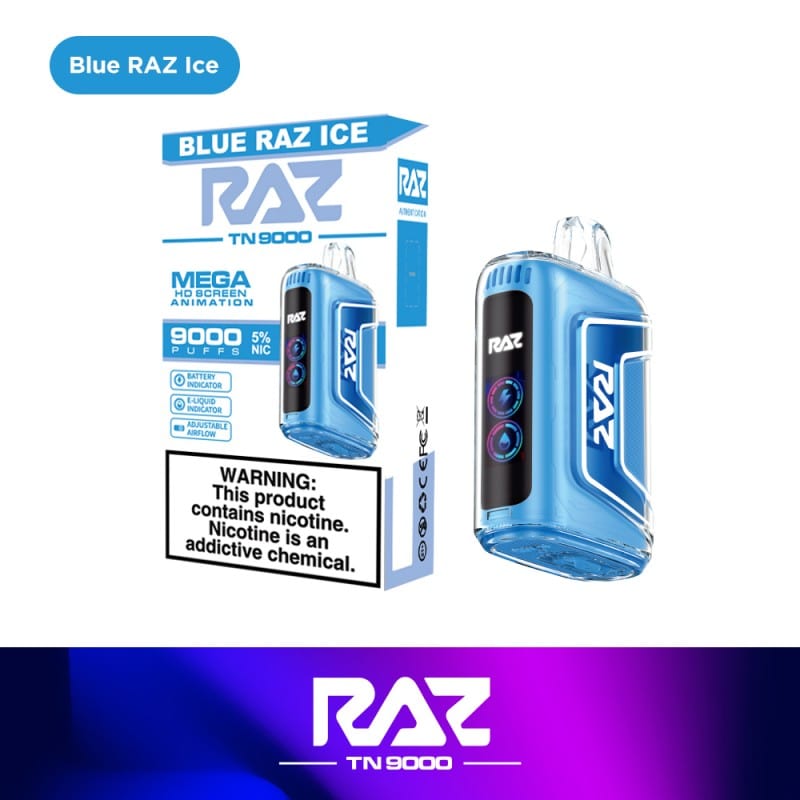 RAZ TN9000 Disposable Vape (5%, 9000 Puffs) - TBS Supply Co