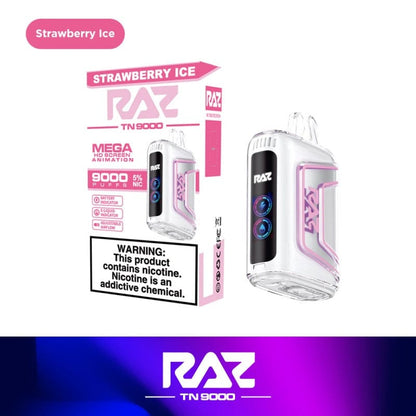 RAZ TN9000 Disposable Vape (5%, 9000 Puffs) - TBS Supply Co