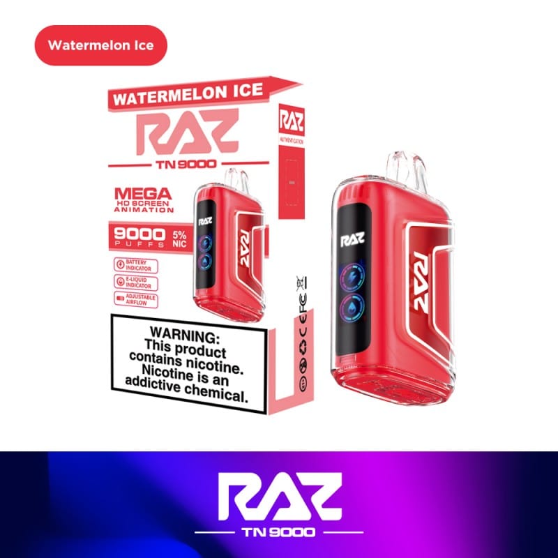 RAZ TN9000 Disposable Vape (5%, 9000 Puffs) - TBS Supply Co