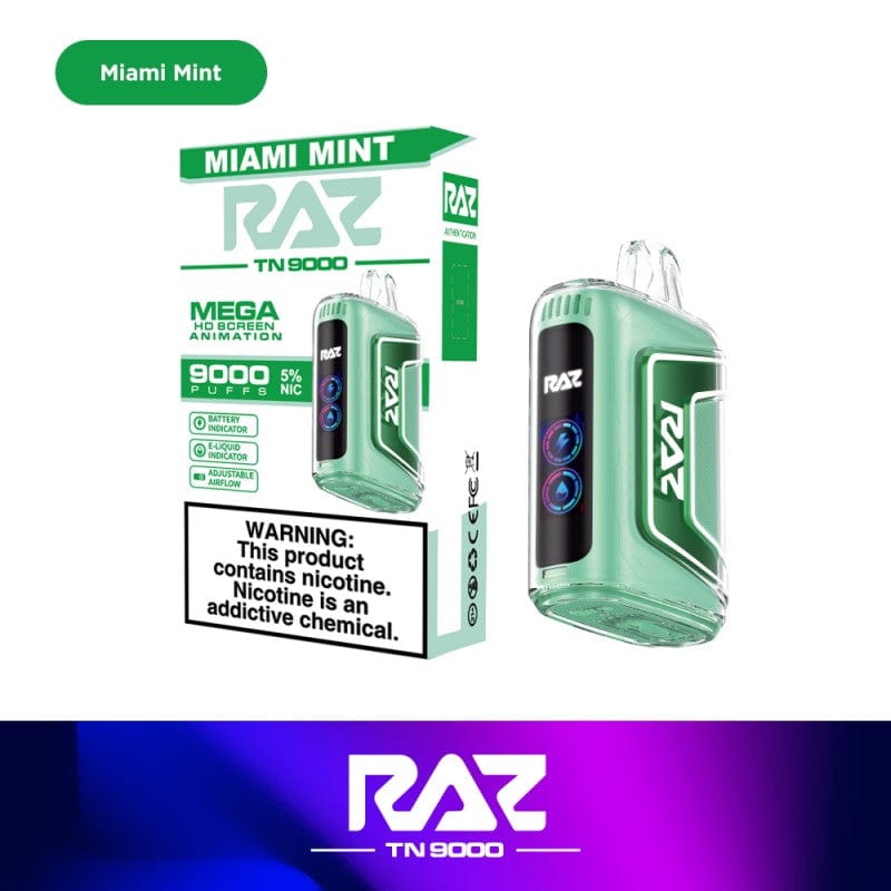 RAZ TN9000 Disposable Vape (5%, 9000 Puffs) - TBS Supply Co
