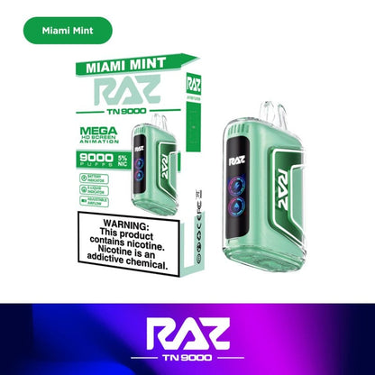 RAZ TN9000 Disposable Vape (5%, 9000 Puffs) - TBS Supply Co