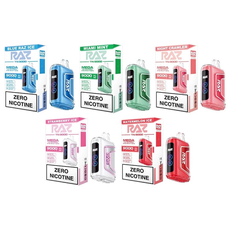 RAZ TN9000 Disposable Vape (5%, 9000 Puffs) - TBS Supply Co