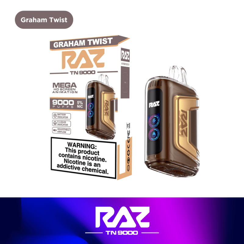 RAZ TN9000 Disposable Vape (5%, 9000 Puffs) - TBS Supply Co