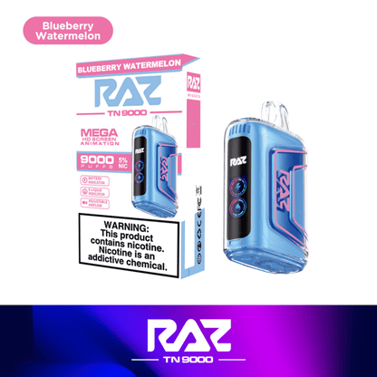RAZ TN9000 Disposable Vape (5%, 9000 Puffs) - TBS Supply Co
