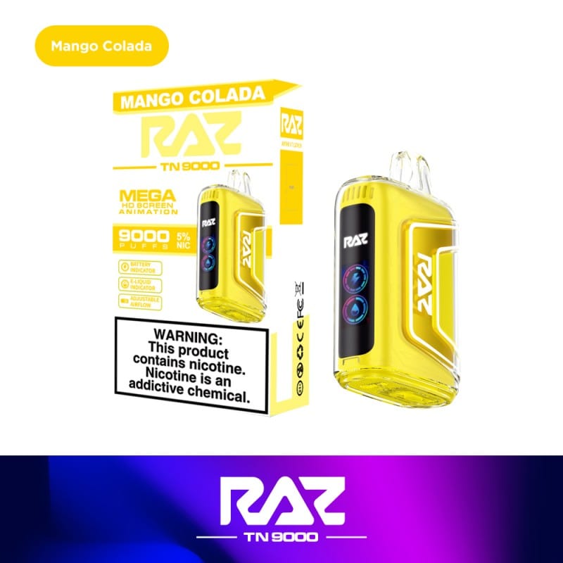RAZ TN9000 Disposable Vape (5%, 9000 Puffs) - TBS Supply Co