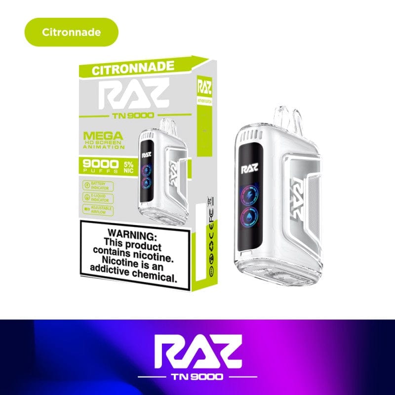 RAZ TN9000 Disposable Vape (5%, 9000 Puffs) - TBS Supply Co