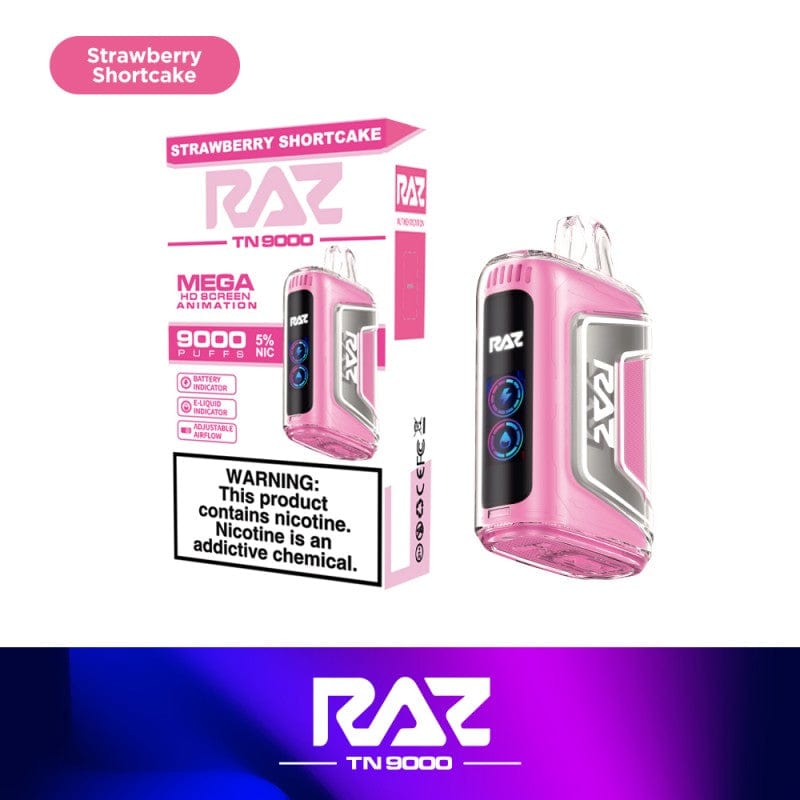 RAZ TN9000 Disposable Vape (5%, 9000 Puffs) - TBS Supply Co