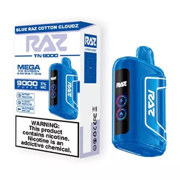 RAZ TN9000 Disposable Vape (5%, 9000 Puffs) - TBS Supply Co