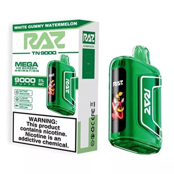 RAZ TN9000 Disposable Vape (5%, 9000 Puffs) - TBS Supply Co