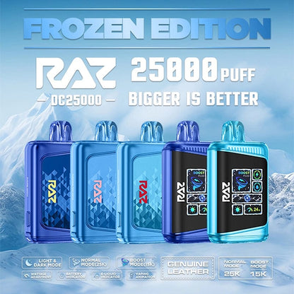 RAZ DC25000 Disposable Vape (5%, 25000 Puffs)