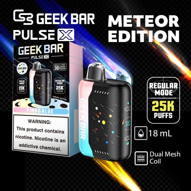 Geek Bar Pulse X 25000 Disposable Vape (5%, 25000 Puffs) - TBS Supply Co