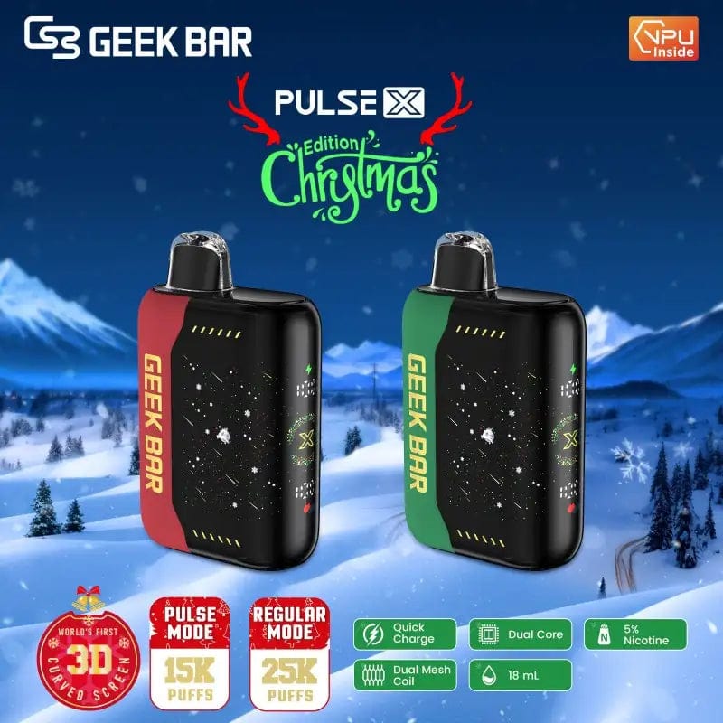 Geek Bar Pulse X 25000 Disposable Vape (5%, 25000 Puffs) - TBS Supply Co