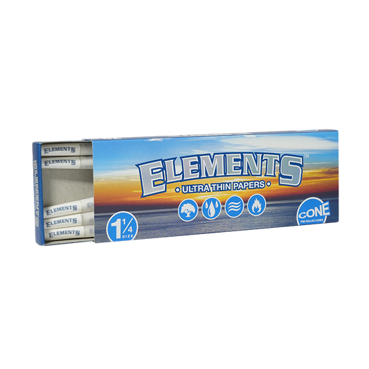 Elements Ultra Thin Cones 1 1/4 20 Pack