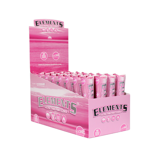Elements Pink King Size Cones 32ct