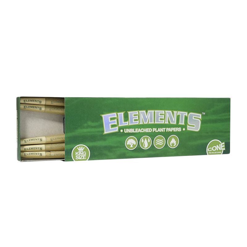 Elements Green Cones King Size 20 Pack