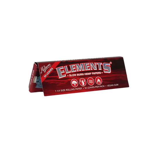 Elements Red 1 1/4 Rolling Paper