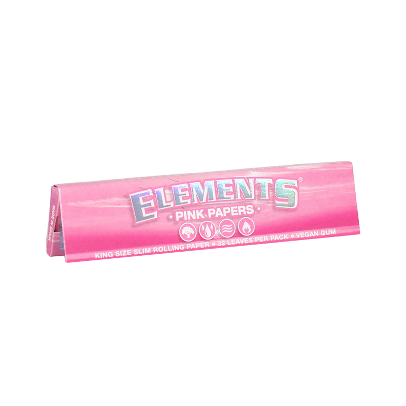 Elements Pink King Size Slim Paper