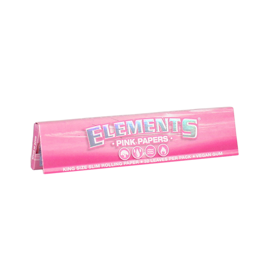 Elements Pink King Size Slim Paper