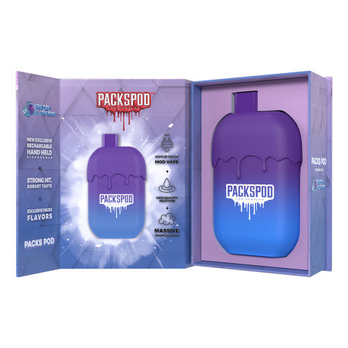 Load image into Gallery viewer, Packspod 5000 Puff 5% Nicotine Vape

