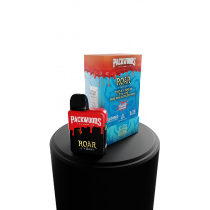 Packwoods x Roar Disposable | 3500mg (5ct Display)