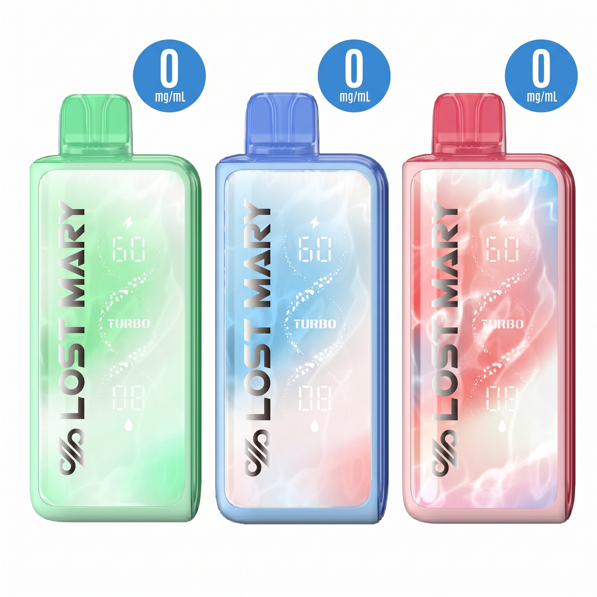 Lost Mary MT35000 Turbo Disposable Vape (0%, 35000 Puffs) - Pack of 5