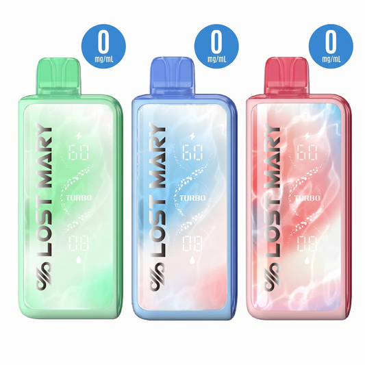 Lost Mary MT35000 Turbo Disposable Vape (0%, 35000 Puffs) - Pack of 5