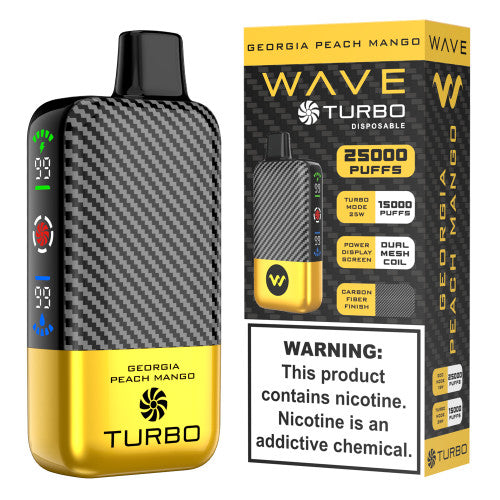 Load image into Gallery viewer, WAVE TURBO 25000 DISPOSABLE (5 ct Box)
