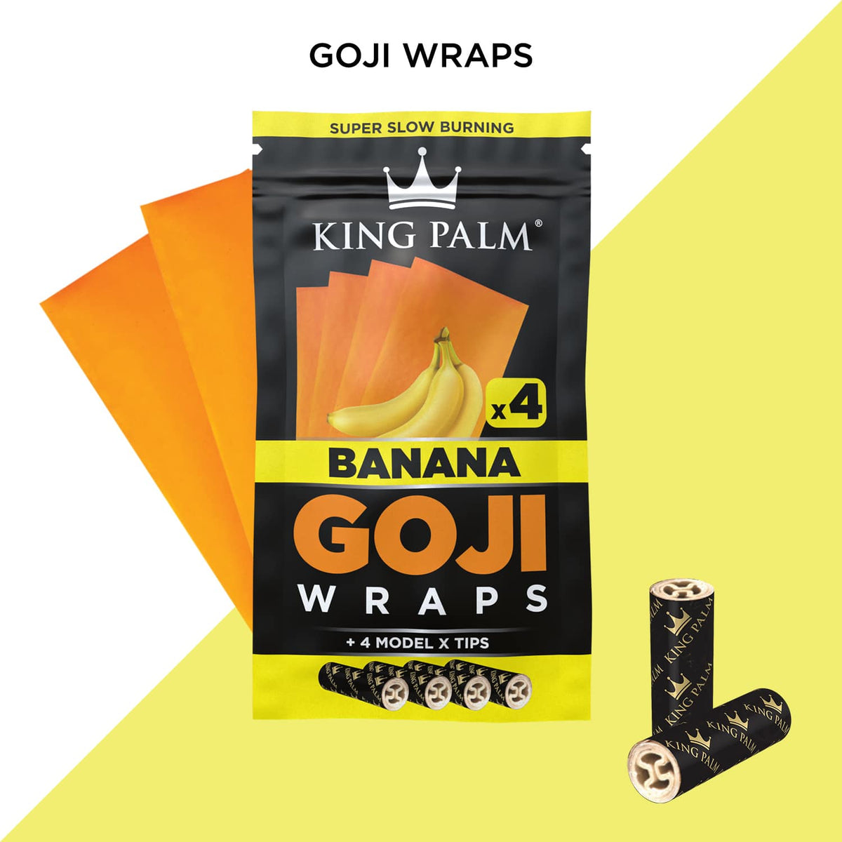King Palm Goji Wraps w/ Model X Tips