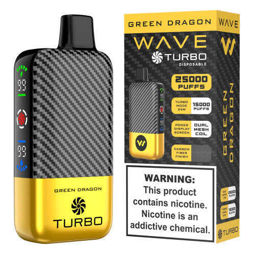 Load image into Gallery viewer, WAVE TURBO 25000 DISPOSABLE (5 ct Box)
